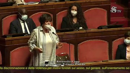 Ddl Zan, la leghista Faggi: "Cambio di sesso da soli se Dio avesse voluto" - Video