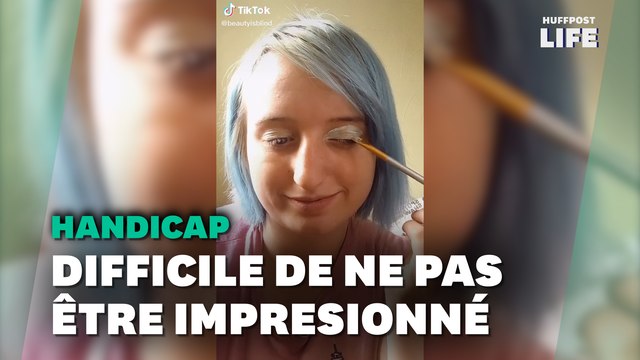 Aveugle, elle partage sa passion pour le maquillage sur TikTok