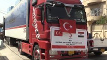KERKÜK - Türk Kızılay Irak'ın Kerkük ve Salahaddin kentlerinde 1500 aileye kurban eti dağıttı