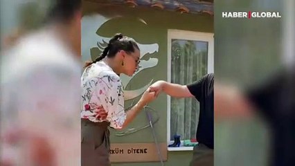 Müjde Uzman ve Oğuzhan Uğur'un bayramlaşma videosu olay oldu