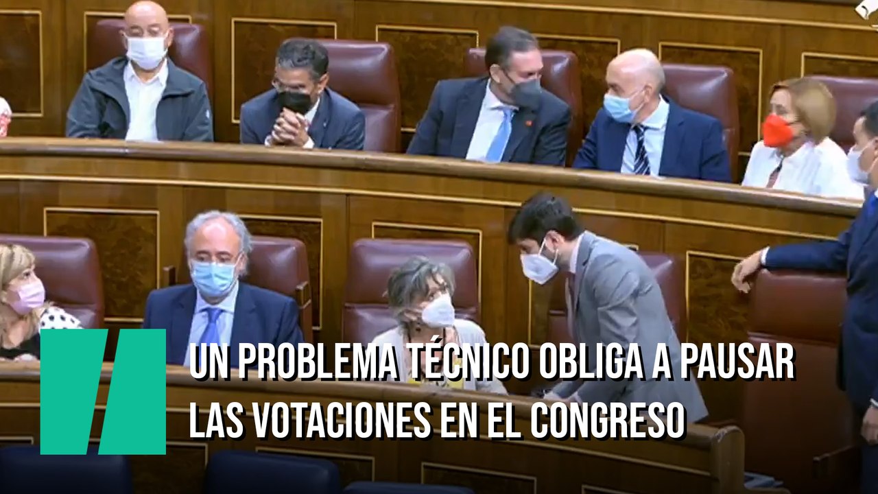 El problema  que obliga a pausar las votaciones en el Congreso