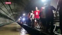 Métro englouti, quartiers submergés… Regardez les images impressionnantes des inondations qui ont touché le centre de la Chine - Au moins 25 morts et des millions d'euros de dégâts - VIDEO