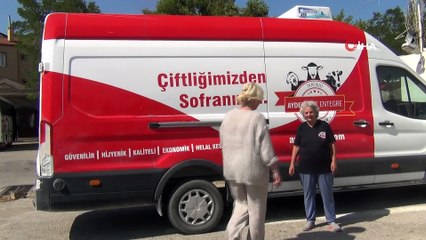 Kadın girişimciden ihtiyaç sahibi ailelere kemiksiz 1 ton et desteği