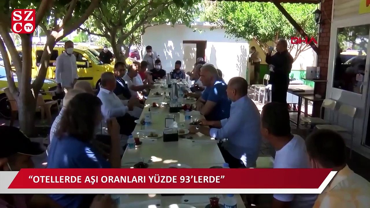 Turizm Bakanı Ersoy: Otellerde aşı oranları yüzde 93’lerde