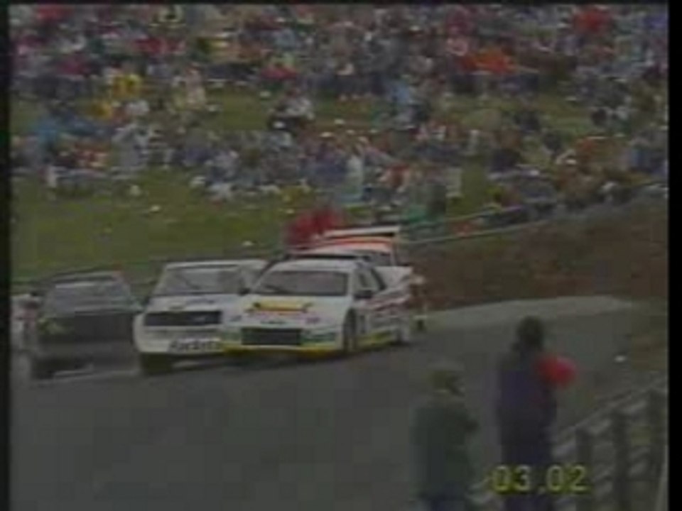 Car accident - Rally mass crash