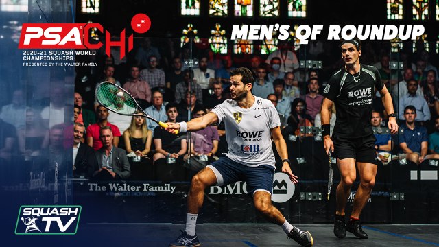 Squash: PSA World Championships 2020-21 - Mens QF Roundup [Pt.2]
