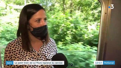 Isère : le petit train de la Mure reprend du service après dix années d'interruption