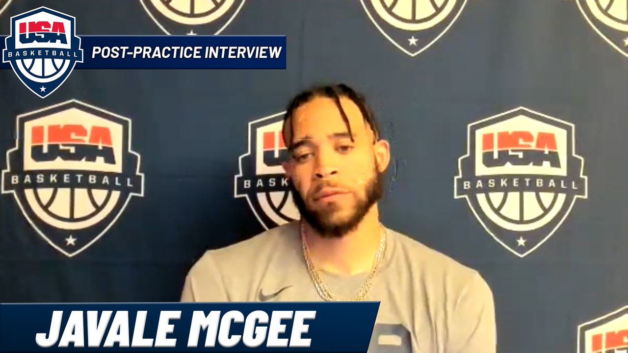 Javale McGee on joining TEAM USA | Team USA Post-Practice Interview 7-21