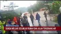 Sungai Meluap, Sejumlah Rumah dan Jalan Tergenang Air