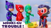 PJ Masks Toys Monki-Gu Toy Trouble with Catboy Owlette and Gekko in this PJ Masks Stop Motion Toy Episode with the Funny Funlings Full Episode English by Kid Friendly Family Channel Toy Trains 4U