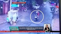 Lalaking nanloob sa isang bahay, huli sa CCTV | SONA