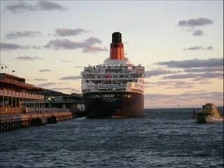 Queen Elizabeth 2 In Melbourne, Final Voyage 29/02/2008