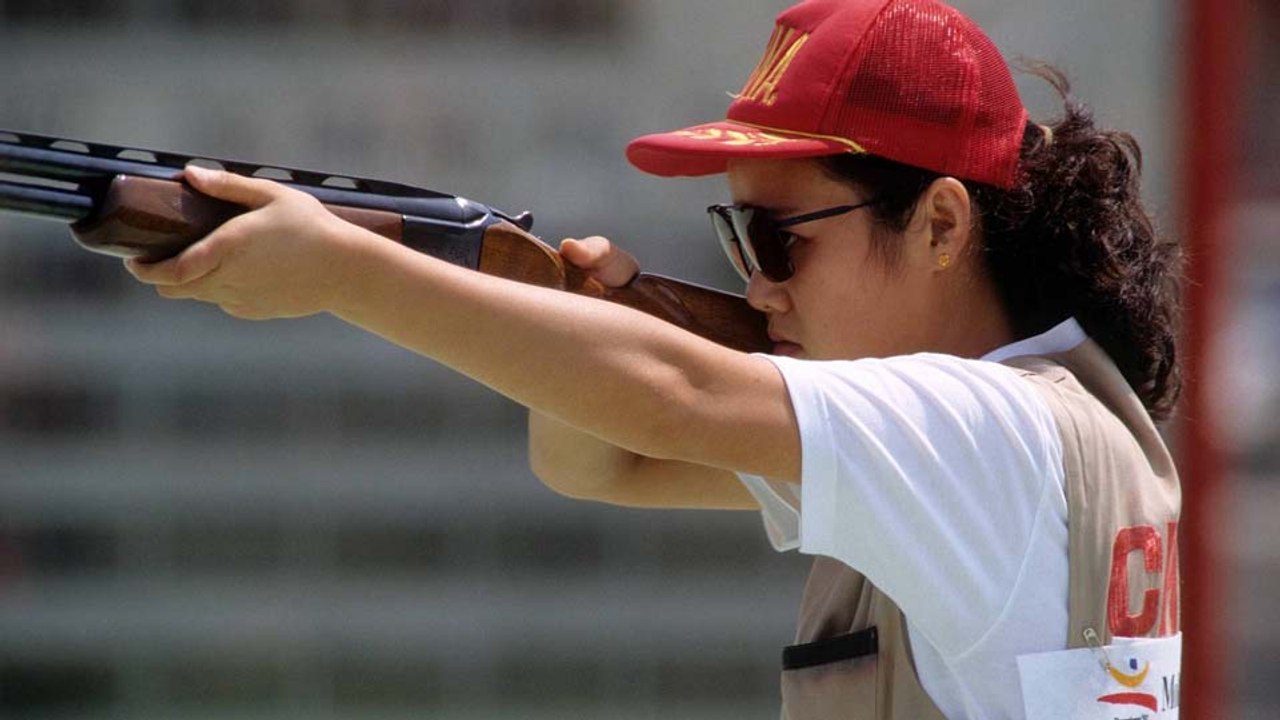 Why don’t men and women compete against each other in shooting?