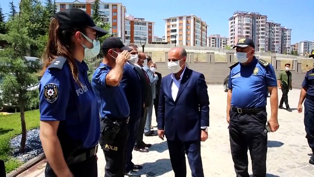 ELAZIĞ - Emniyet Genel Müdürü Aktaş, teşkilat mensupları ve aileleriyle bayramlaştı