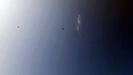 Police helicopter over Sunderland city centre