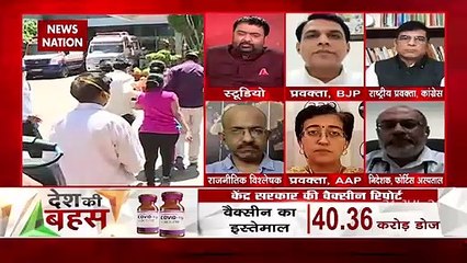 Desh Ki Bahas : ऑक्सीजन के आडिट के समय विपक्ष चुप : डॉ. मनोज यादव, प्रवक्ता, BJP