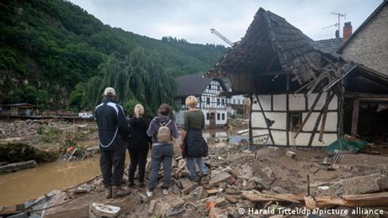 Deutschland: tödliche Flut