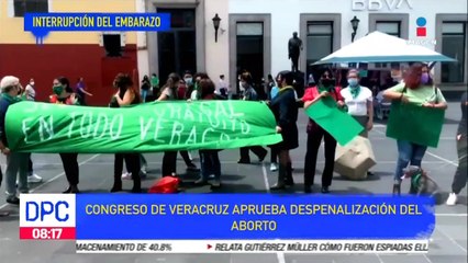 Congreso local de Veracruz aprobó la iniciativa para despenalizar el aborto