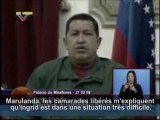 Hugo Chavez demande aux FARC de prendre soin d'Ingrid Betanc