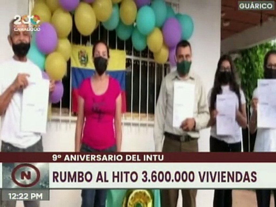 Entérate | Entregan 700 títulos de tierras urbanas en el Edo.Guárico