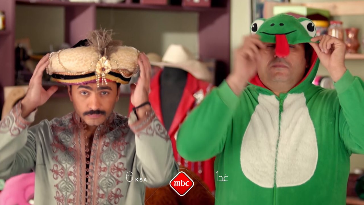 انتظروا النجمين تامر حسني وأكرم حسني في الفيلم الكوميدي البدلة .. موعدكم معه غداً في الـ6 مساءً بتوقيت السعودية على #MBC1
