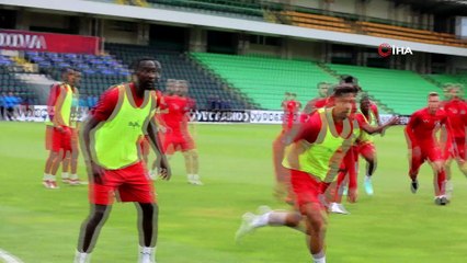 Sivasspor Petrocub maçına hazır