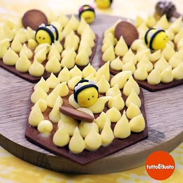 Dolcetti originali: nidi di api al miele e limone!