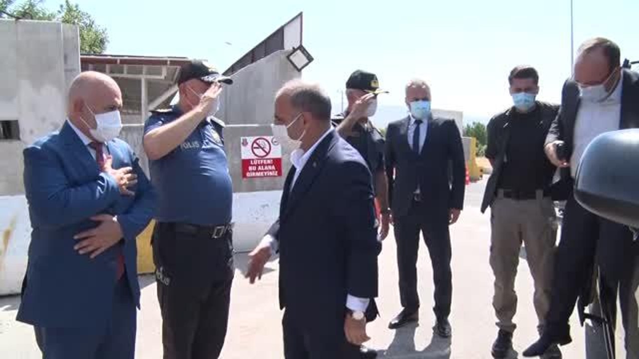 Emniyet Genel Müdürü Mehmet Aktaş, ziyaretlerde bulundu