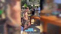 El Papu Gómez también baila de vacaciones en Ibiza