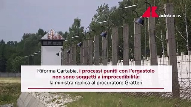 Giustizia, Cartabia: I processi di mafia e terrorismo non andranno in fumo