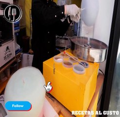 Burrito de Helado algodón y azúcar