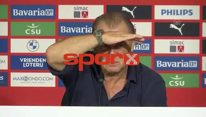 Fatih Terim'i kızdıran soru