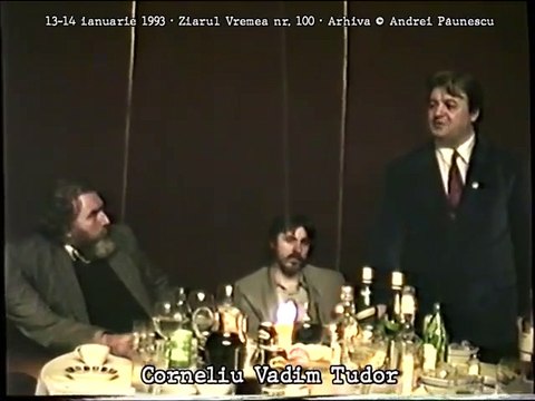 Adrian Păunescu Și Corneliu Vadim 13-14 ianuarie 1993