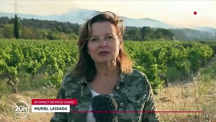 Aude : incendie en cours à Moux