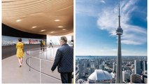 CN Tower Is Getting A $21M Revamp With Trippy Video Walls & A Scarier Glass Floor (PHOTOS)