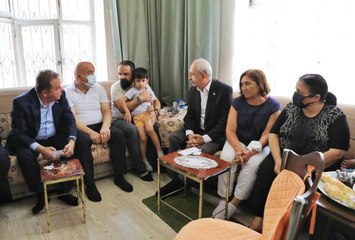 KILIÇDAROĞLU'NDAN TAZİYE ZİYARETİ