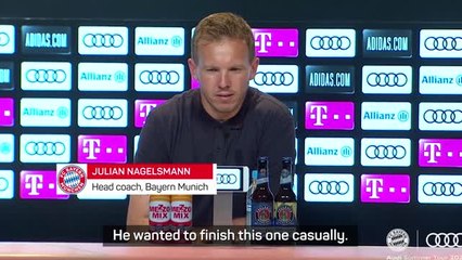 Nagelsmann won't dwell on incredible Zirkzee miss