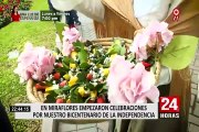 Miraflores empezó celebraciones por los 200 años de Independencia del Perú