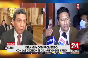 Vladimir Cerrón estaría muy comprometido con las decisiones del nuevo gobierno
