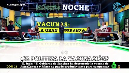 Despedida a Iñaki López en La Sexta Noche