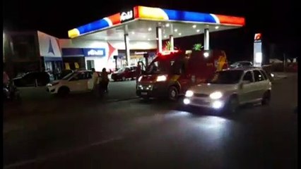 Motociclista fica ferido em colisão de trânsito no Periolo