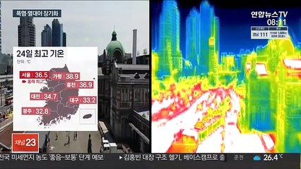 푹푹 찌는 찜통더위…"8월 초까지 지속"