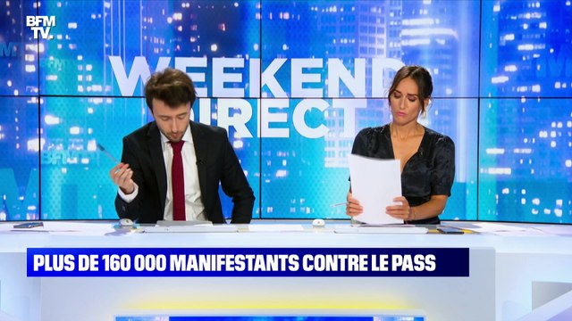 Plus de 160 000 manifestants contre le pass sanitaire - 24/07