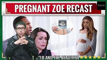 Video herunterladen: Will Pregnant Zoe Recast Complicate Carter Future with Quinn CBS The Bold and the Beautiful Spoilers