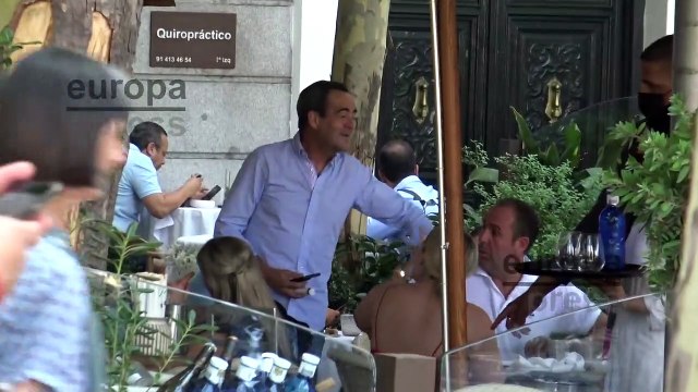 José Bono muestra su apoyo a su hija, Amelia, tras la separación de Manuel Martos