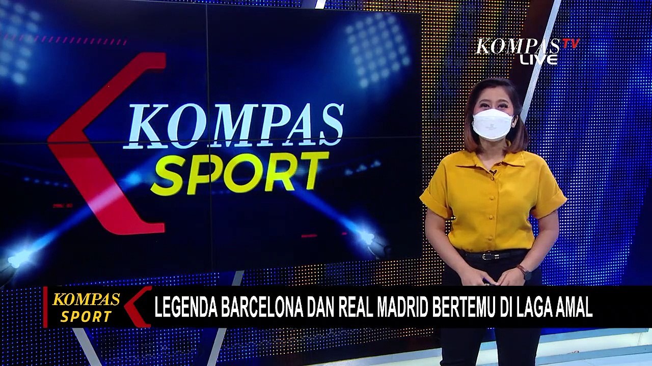 Legenda Barcelona dan Real Madrid Bertemu di Laga Amal