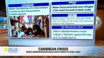 Biden faces new foreign policy challenges amid turmoil in Haiti, Cuba