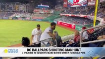 Police search for suspects in shooting outside Washington Nationals ballpark