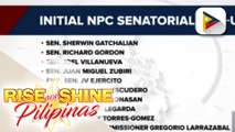 Lady Rep. Lucy Torres-Gomez, kasama sa sentorial line-up ng Lacson Sotto tandem para sa 2022 nat’l election; initial senatorial line-up, inilabas din ng partido