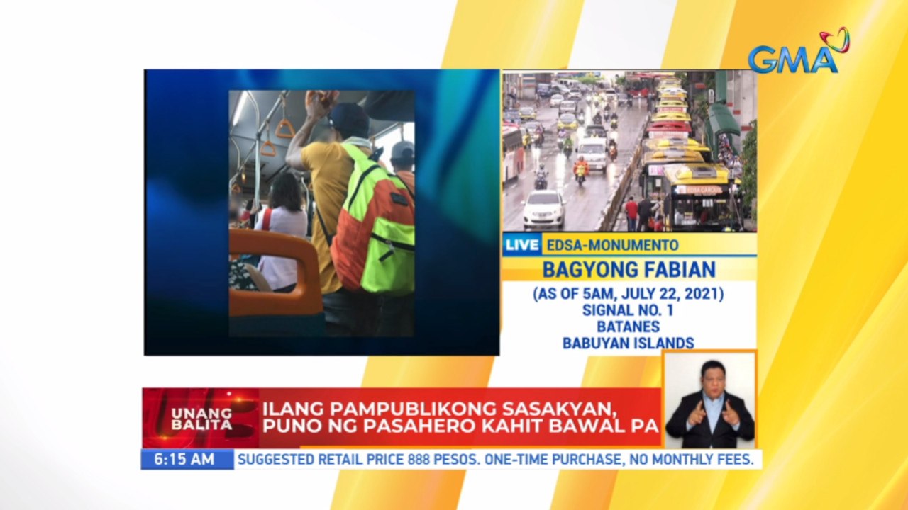 Ilang pampublikong sasakyan, puno ng pasahero kahit bawal pa | UB